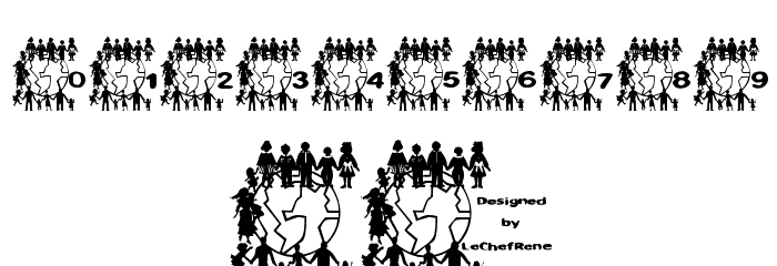LCR United We Stand LSF Font OTHER CHARS