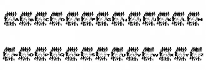 LCR United We Stand LSF 字体 大写