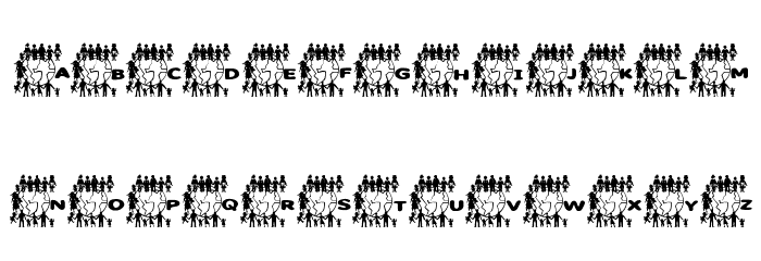 LCR United We Stand LSF Font LOWERCASE