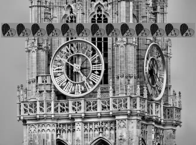 LCR Works of Heart Font examples