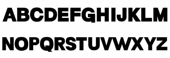 LCt50 Schriftart Groß