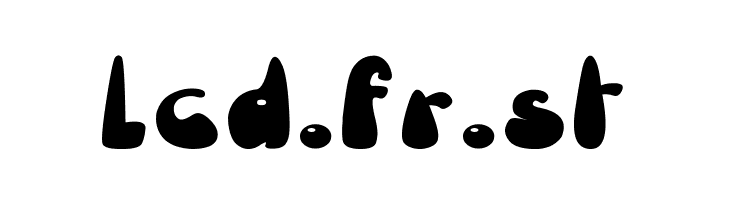 lcd.fr.st  Free Fonts Download