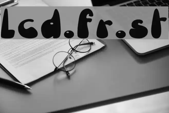 lcd.fr.st フォント examples
