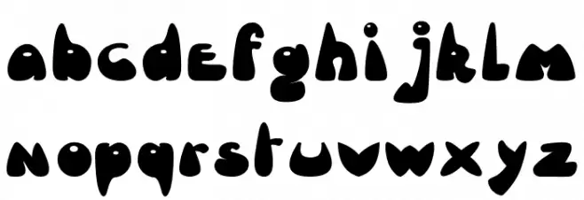 lcd.fr.st フォント 小文字