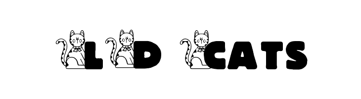 LD Cats  Frei Schriftart Herunterladen