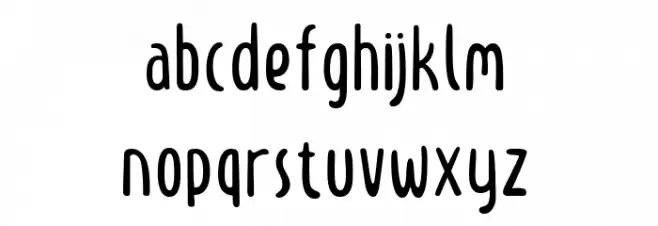 LD Cherries Light Font LOWERCASE
