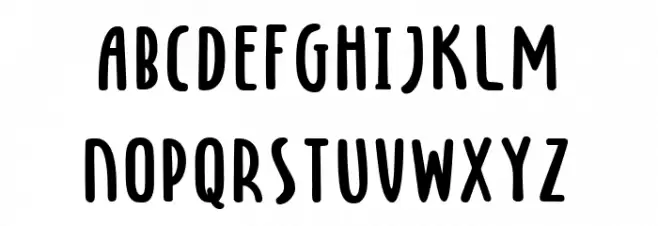 LD Cherries Semi Bold Schriftart Groß