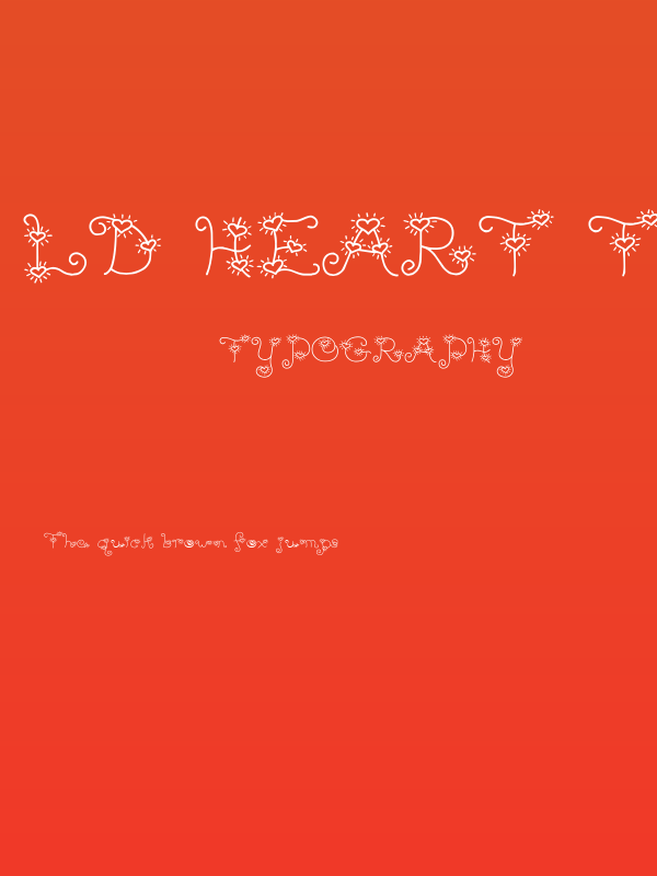 LD Heart Throb Poster