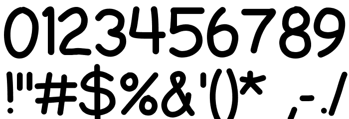 LDFComicSans Font OTHER CHARS