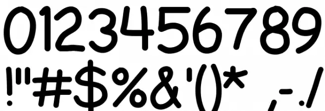 LDFComicSans Font OTHER CHARS