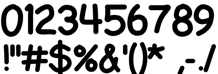 LDFComicSansBold Font OTHER CHARS
