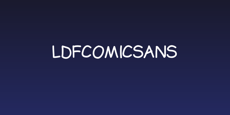 LDFComicSans Social Header