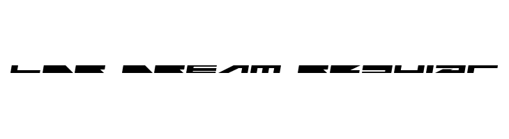 LDR DREAM Regular  les polices de caractères gratuit tlcharger