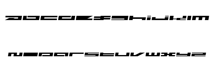LDR DREAM Regular Font LOWERCASE