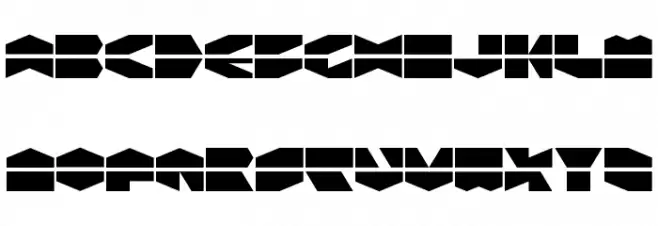 LDR HEXATRON Regular Polices MAJUSCULES