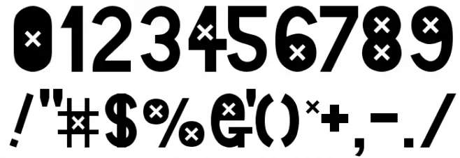 LDR KAET Regular Font OTHER CHARS