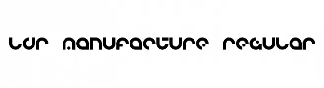 LDR MANUFACTURE Regular  Frei Schriftart Herunterladen