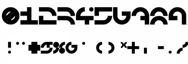 LDR MANUFACTURE Regular Font OTHER CHARS