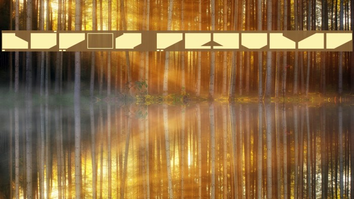 LDR#2 Regular Font examples