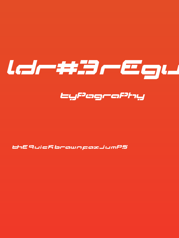 LDR#3 Regular Poster