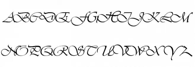 LDS Script Italic Fuentes MAYÚSCULAS