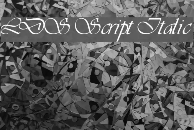LDS Script Italic Font examples
