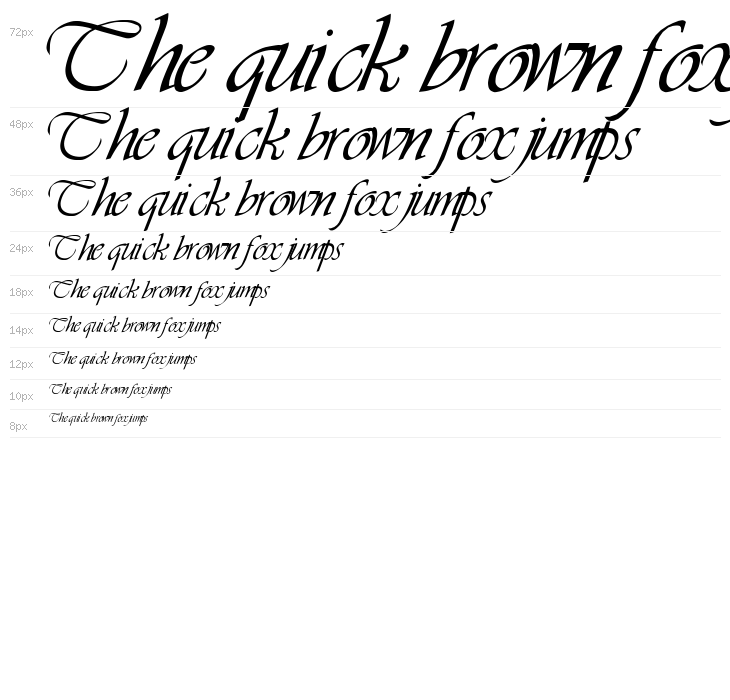 LDS Script Italic Waterfall