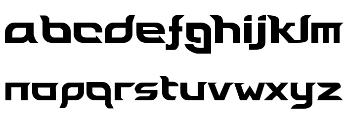 LEAF Font LOWERCASE