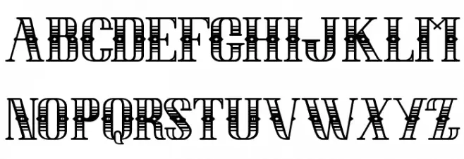 LEBALDESCOCHONNES Schriftart Groß
