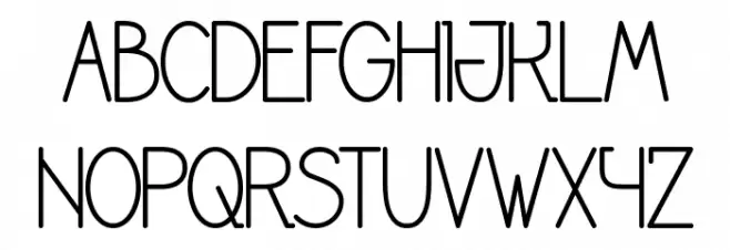 LECABARETDESFOUS Schriftart Groß