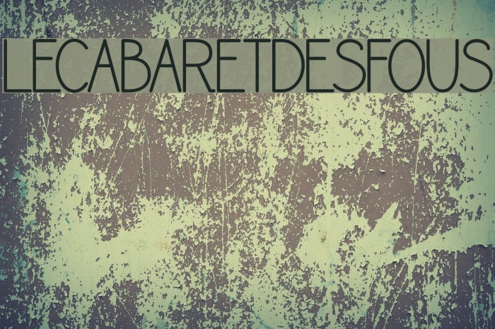 LECABARETDESFOUS Example 2