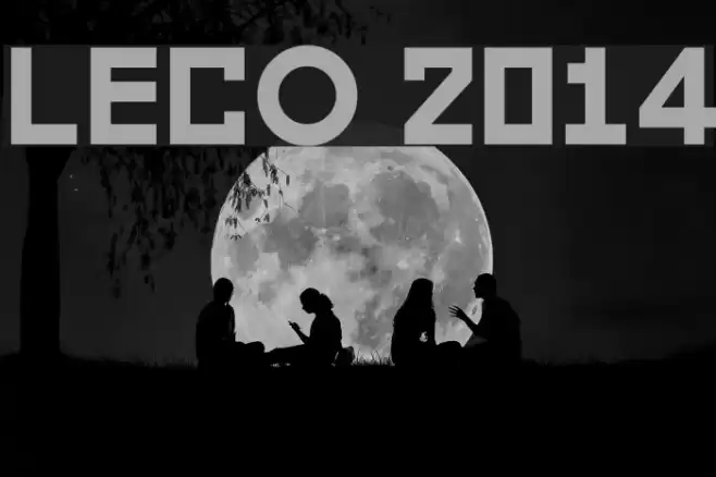 LECO 2014 Шрифта examples