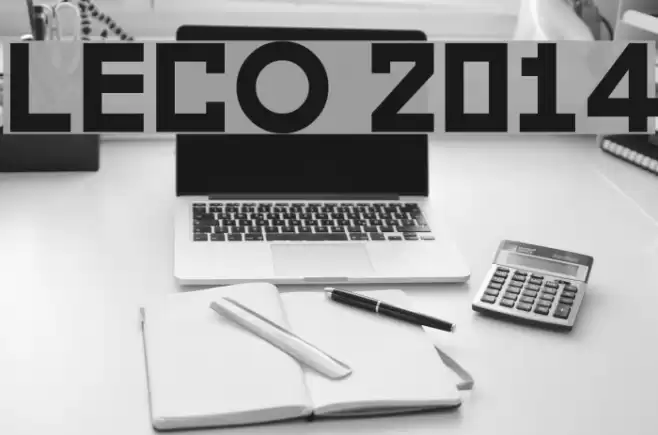 LECO 2014 Шрифта examples