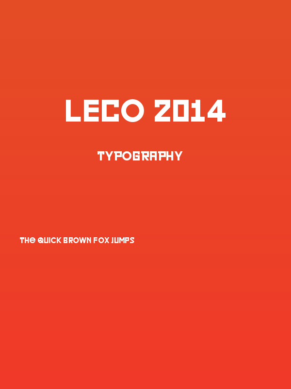 LECO 2014 Poster