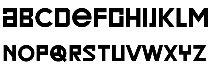 LECO 2014 Шрифта строчной