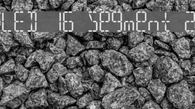 LED 16 Segment 2 Font examples