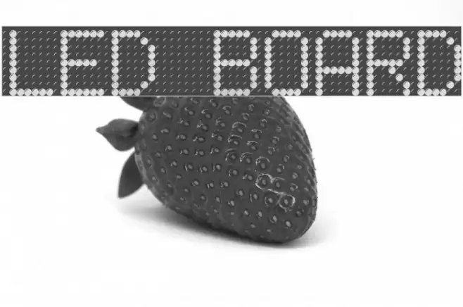 LED BOARD Fuentes examples