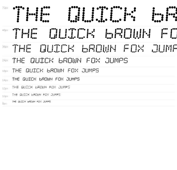 LED Counter Plus 7 Italic Waterfall