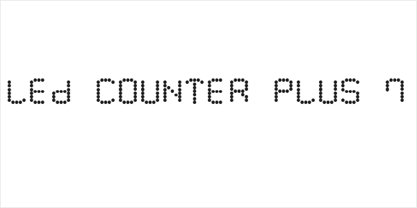 LED Counter Plus 7 Logo