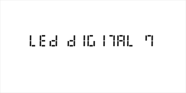LED Digital 7 Logo