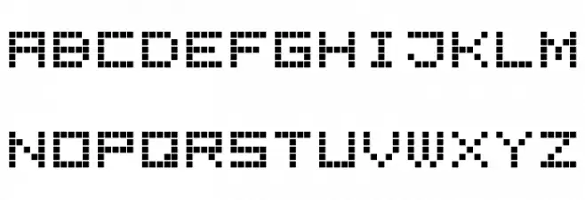 LED Display7 Polices MINUSCULES