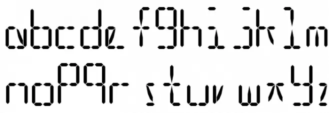LED Simulator Polices MINUSCULES
