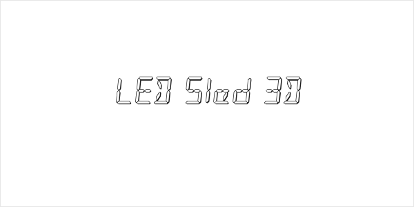 LED Sled 3D Logo