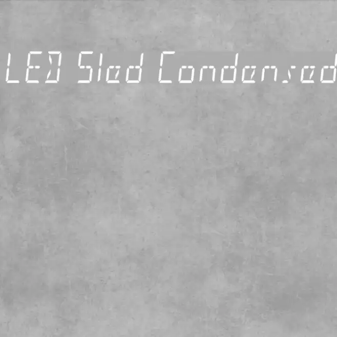 LED Sled Condensed Example 2
