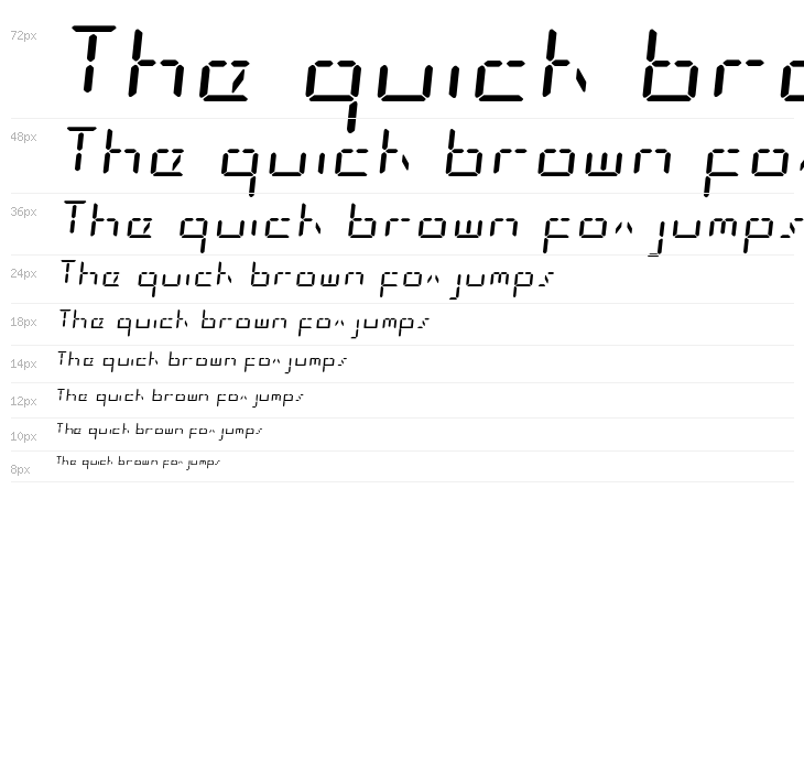 LED Sled Expanded Waterfall