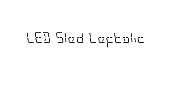 LED Sled Leftalic Logo