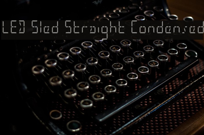 LED Sled Straight Condensed Example 3