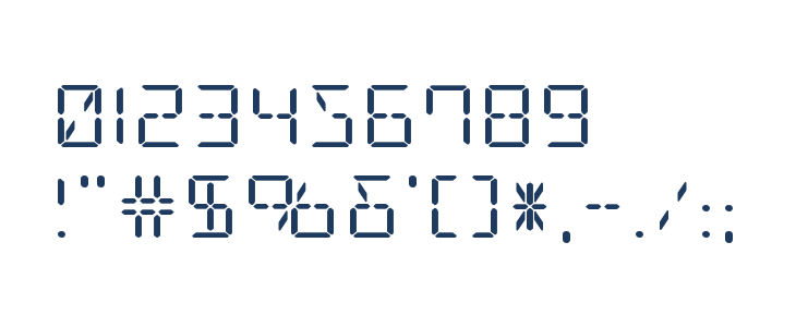 LED Sled Straight Expanded Other Characters