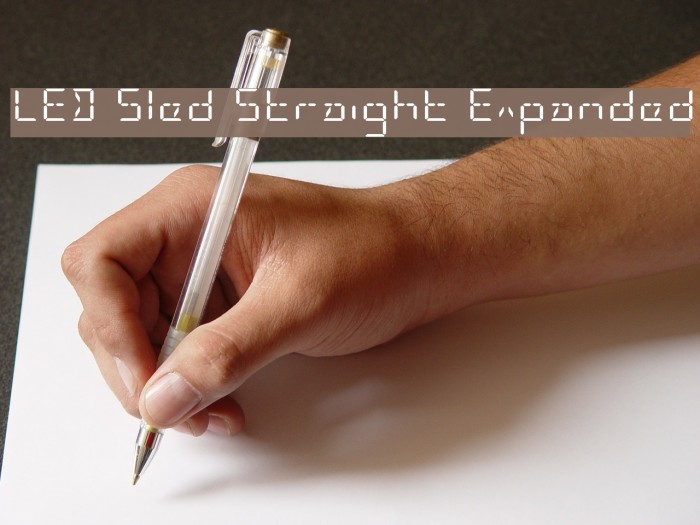 LED Sled Straight Expanded Example 1