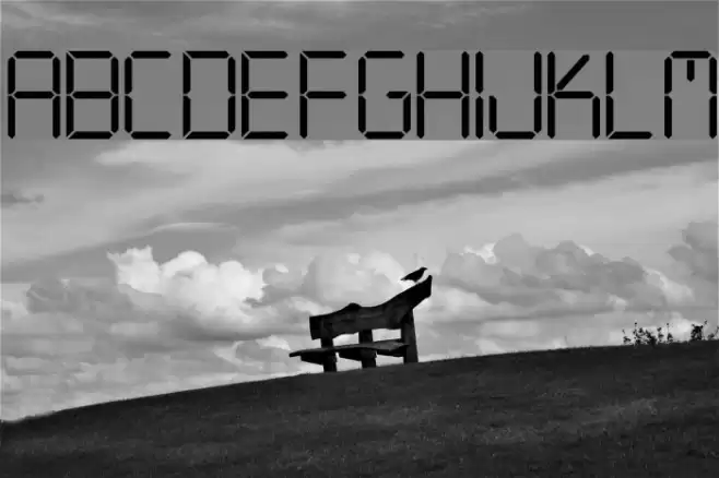 LEDFont Шрифта examples